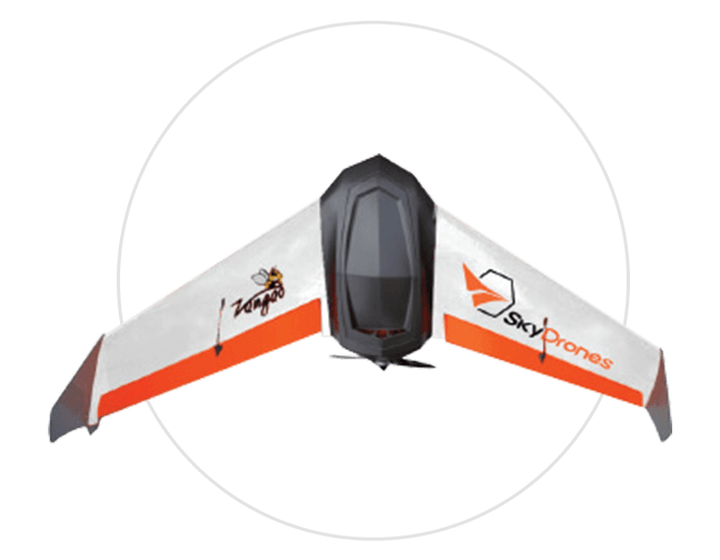 Zangão: Fixed-wing UAV